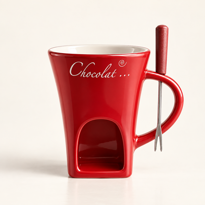 Fonduli™ Mini Fondue Mug Set – Cozy Nights, Chocolate & Cheese