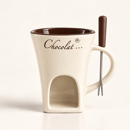 Fonduli™ Mini Fondue Mug Set – Cozy Nights, Chocolate & Cheese