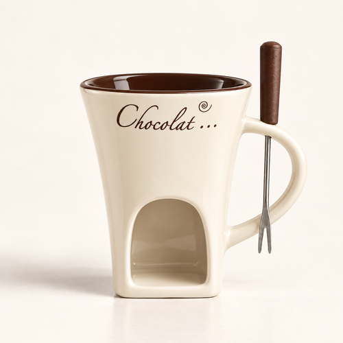 Fonduli™ Mini Fondue Mug Set – Cozy Nights, Chocolate & Cheese